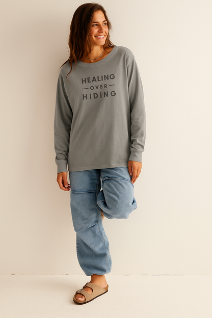 Healing/Hiding Unisex Long Sleeve