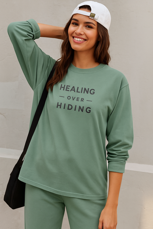 Healing/Hiding Unisex Long Sleeve