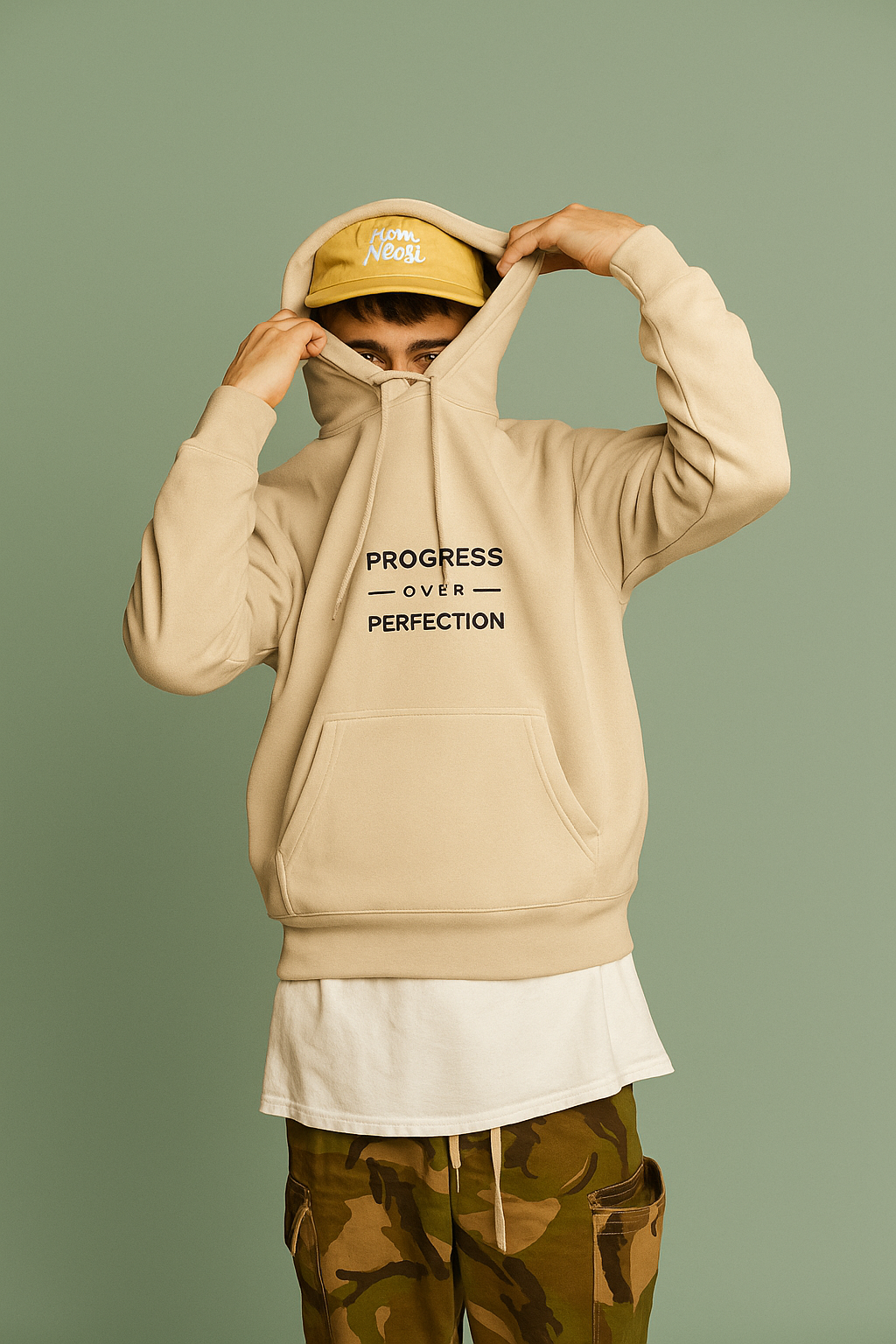 Progress/Perfection Unisex Hoodie