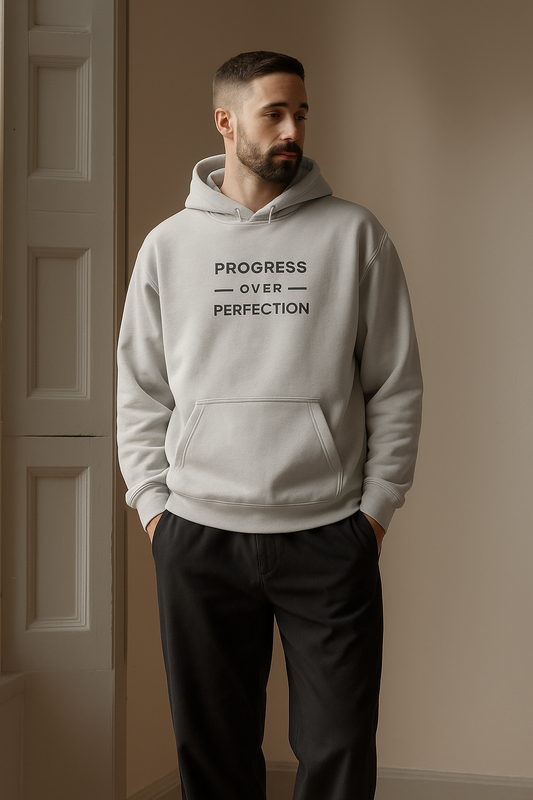 Progress/Perfection Unisex Hoodie
