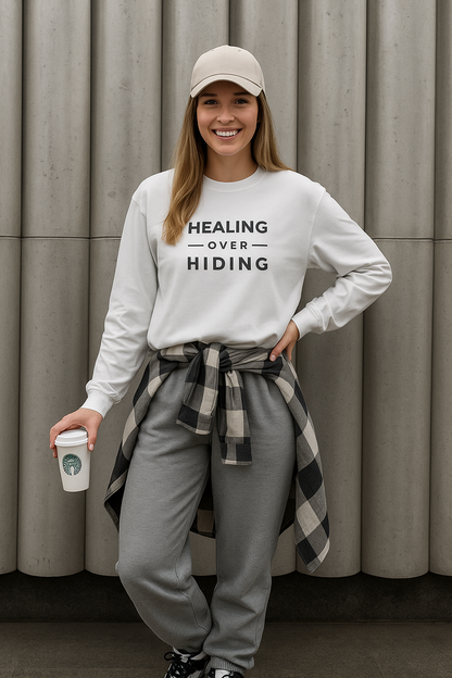 Healing/Hiding Unisex Long Sleeve
