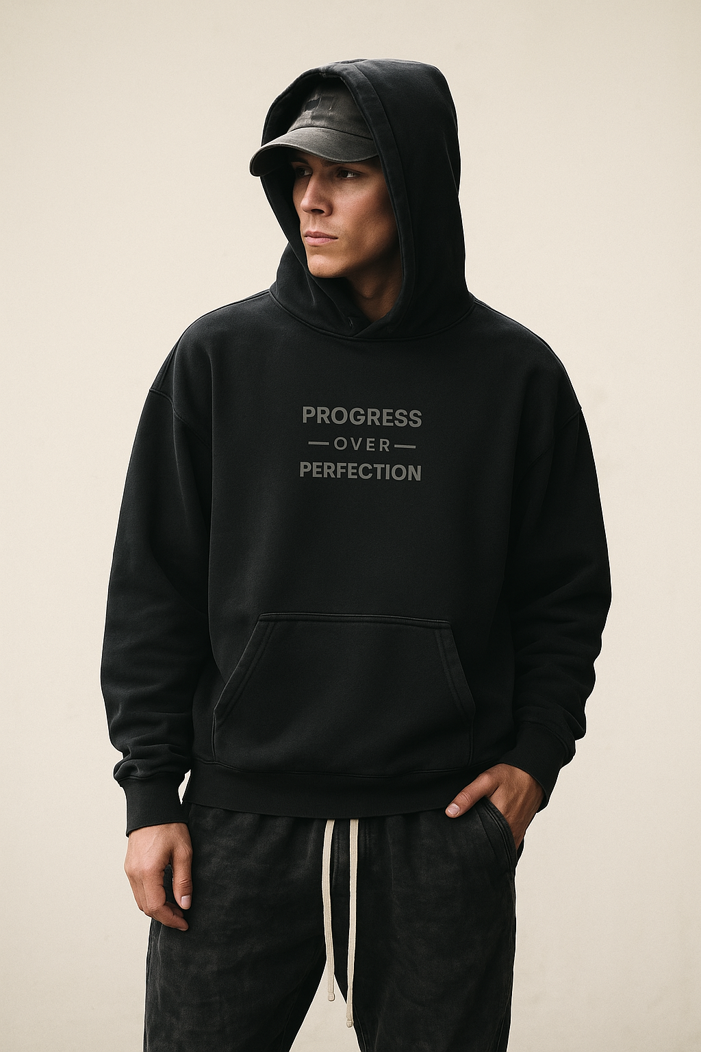Progress/Perfection Unisex Hoodie